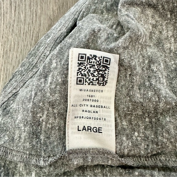 All City Baseball True Religion Men’s T-Shirt Size Large - Picture 7 of 9